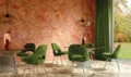 Керамическая плитка FAP Ceramiche MURALS Flower Corten 80х160см