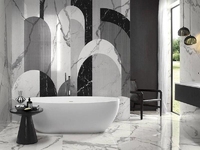 Керамическая плитка FAP Ceramiche ROMA GOLD Carrara Superiore Brillante 50x120см
