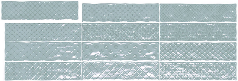 Керамическая плитка El Barco MUSIC Music Azul Decor 7,5х30см