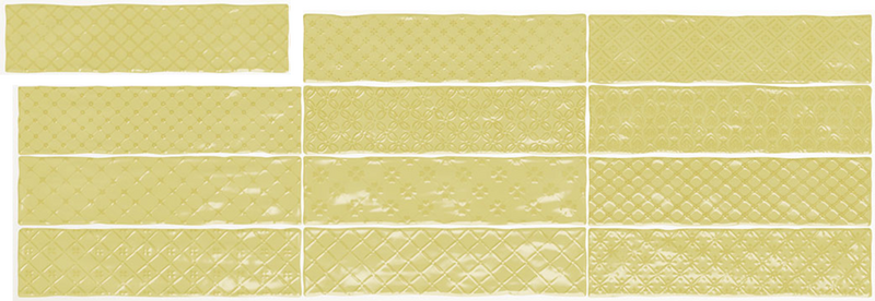 Керамическая плитка El Barco MUSIC Music Lemon Decor 7,5х30см