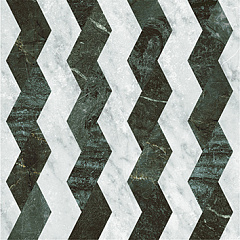 Керамогранит 41zero42 DANDY Ribbon White_Green 18,6х18,6см