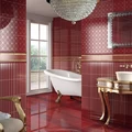 Плинтус Ape NOBLESSE Almera Ceramica Zocalo Burdeos 15х20см