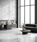 Керамогранит Vitra MARBLESYSTEM Тундра Серый 60х120см