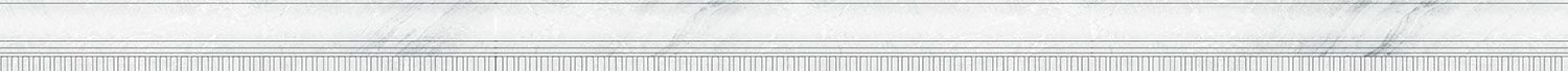Бордюр  Eurotile Ceramica ECLIPSE GREY  Pencil Gray  4х89,5см