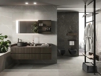 Керамогранит Kerranova SKALA Dark Grey LR 10mm 60х120см