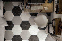 Декор керамическая плитка  Equipe RHOMBUS Bambu B&W 15,2x26,3см
