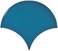 23841 Керамическая плитка EQUIPE SCALE Electric Blue Fan 10,6x12см