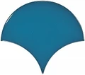 23841 Керамическая плитка EQUIPE SCALE Electric Blue Fan 10,6x12см