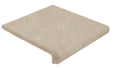 Фронтальная ступень Gres Aragon CAPRI Beige Peldano Redondeado 33 32,5х33см