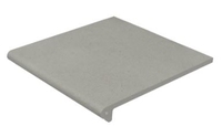 Фронтальная ступень  Gres Aragon COTTO Gris Peldano Redondeado 33 32,5х33см