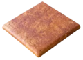 Ступень угловая Gres Aragon JASPER Esquina Redonda Marron 33х33см