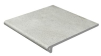 Фронтальная ступень  Gres Aragon URBAN Gris Peldano Redondeado 30 29,7х33см