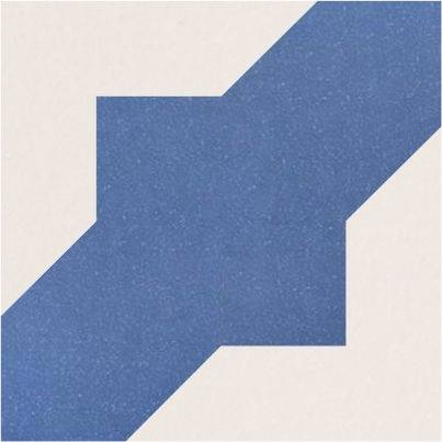 Керамогранит Mainzu BM CROSS Cross Blue Mate 20х20см