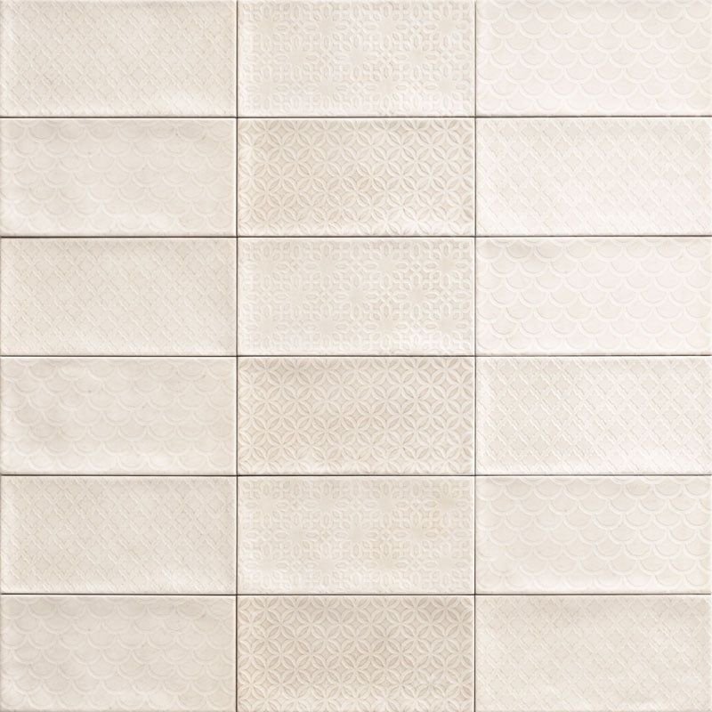 Керамическая плитка Mainzu CAMDEN Decor Bianco 10х20см