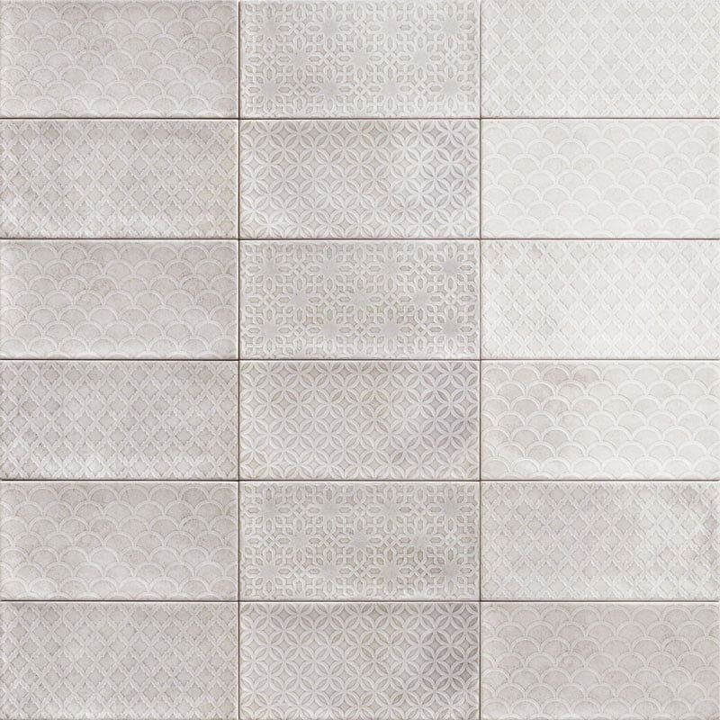 Керамическая плитка Mainzu CAMDEN Decor Grey 10х20см