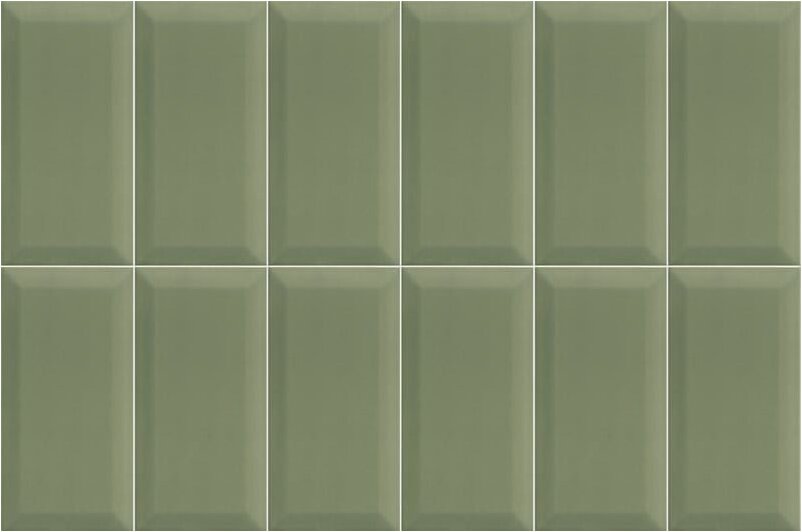 Керамическая плитка Mainzu PLUS BISSEL Green Olive 10х20см