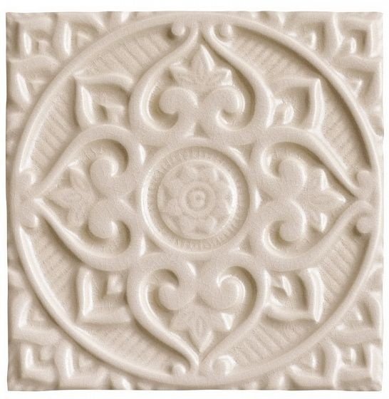 Керамическая плитка Adex EARTH Relieve Mandala Energy Fawn 15х15см