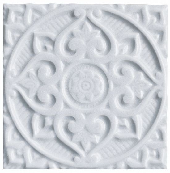 Керамическая плитка Adex EARTH Relieve Mandala Energy Morning Sky 15х15см