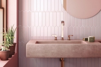 25823 Керамическая плитка для стен EQUIPE ARROW Blush Pink 5х25см