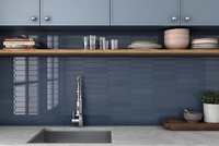 25831 Керамическая плитка для стен EQUIPE ARROW Blue Velvet 5х25см