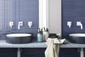 25831 Керамическая плитка для стен EQUIPE ARROW Blue Velvet 5х25см