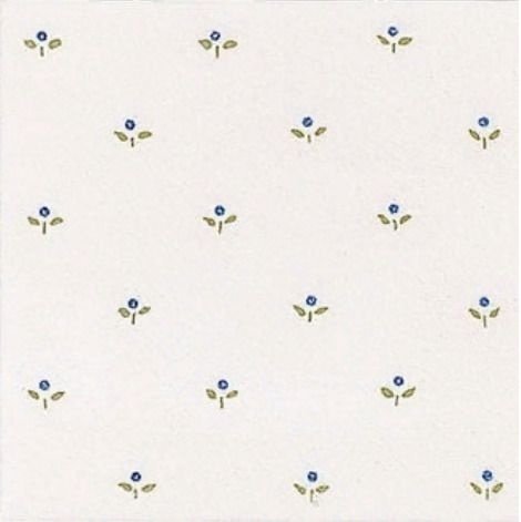 Керамическая плитка Adex MODERNISTA  Decorado Mimosa Pb Azul C/C B 15х15см