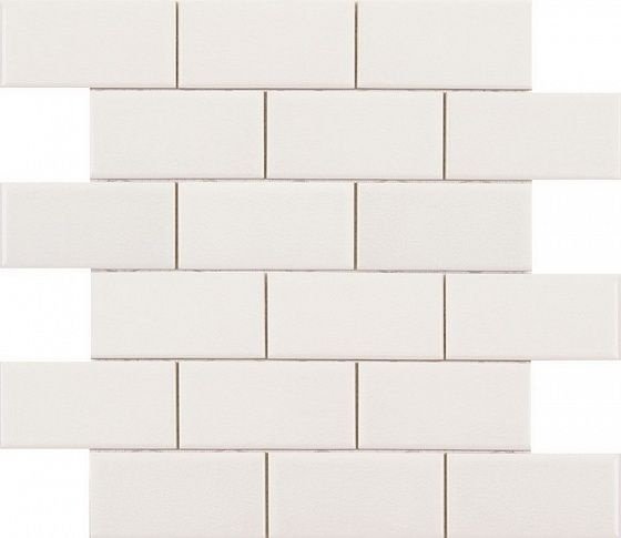 Керамическая мозаика  Adex MODERNISTA Liso Pb C/C Blanco Enmallado 30,5х30,9см