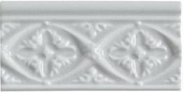 Бордюр Adex MODERNISTA Relieve Bizantino C/C Cadet Gray 7,5х15см