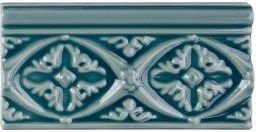 Бордюр Adex MODERNISTA Relieve Bizantino C/C Gris Azulado 7,5х15см