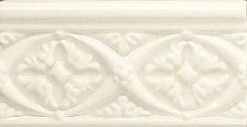 Бордюр Adex MODERNISTA Relieve Bizantino C/C Marfil 7,5х15см