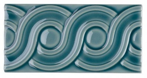 Бордюр Adex MODERNISTA Rilieve Clasico C/C Gris Azulado 7,5х15см