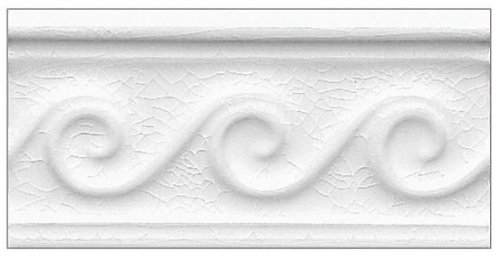 Бордюр Adex MODERNISTA Relieve Clasico C/C Blanco 7,5х15см