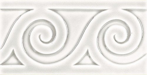 Бордюр Adex MODERNISTA Rilieve Mar C/C Blanco 7,5х15см