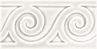 Бордюр Adex MODERNISTA Rilieve Mar C/C Blanco 7,5х15см