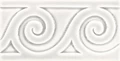 Бордюр Adex MODERNISTA Rilieve Mar C/C Blanco 7,5х15см