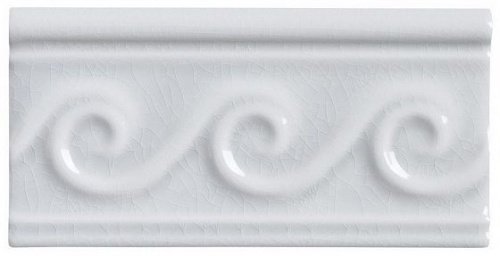 Бордюр Adex MODERNISTA Relieve Olas C/C Cadet Gray 7,5х15см
