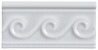Бордюр Adex MODERNISTA Relieve Olas C/C Cadet Gray 7,5х15см