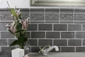 Бордюр Adex NATURE Moldura Charcoal 5х15см