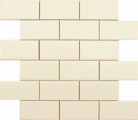 Керамическая мозаика  Adex NERI Liso PB Biscuit  Z (5х10) Enmallado 30,5х30,9см