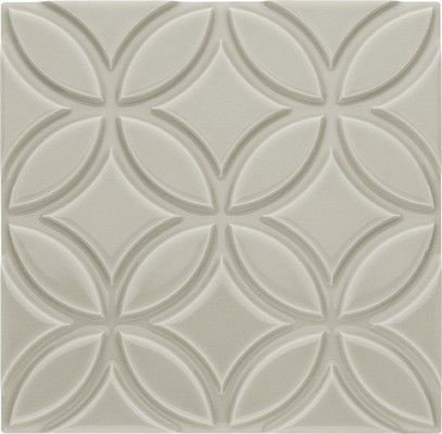 Керамическая плитка Adex NERI Relieve Botanical Silver Mist 15х15см