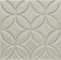 Керамическая плитка Adex NERI Relieve Botanical Silver Mist 15х15см