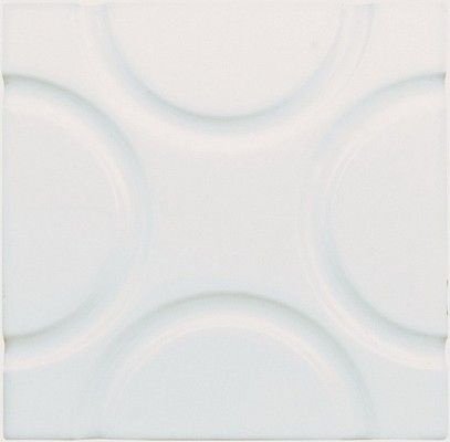 Керамическая плитка Adex NERI Relieve Geo Blanco Z 15х15см