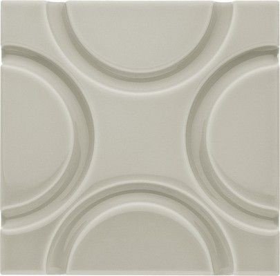 Керамическая плитка Adex NERI Relieve Geo Silver Mist 15х15см