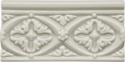 Бордюр Adex NERI Relieve Bizantino Silver Mist 7,5х15см