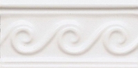 Бордюр Adex NERI Relieve Olas PB Blanco Z 7,5х15см