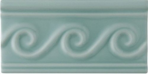 Бордюр Adex NERI Relieve Olas PB Sea Green 7,5х15см