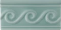 Бордюр Adex NERI Relieve Olas PB Sea Green 7,5х15см