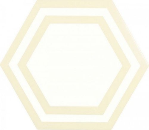 Керамогранит Adex PAVIMENTO Hexagono Deco Bone 20х23см
