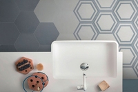 Керамогранит Adex PAVIMENTO Hexagono Deco Bone 20х23см