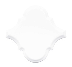 Керамическая плитка Adex RENAISSANCE Arabesco Biselado Snow Cap 15х15см